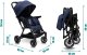 Wózek Globber WÓZEK DZIECIĘCY SPACERÓWKA LITTLE RIDER SIENA GRANATOWY 15