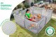 King Kids KOJEC DZIECIĘCY 150x180 cm PLAC ZABAW SUCHY BASEN UCHWYTY I 50 PIŁEK 7