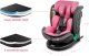 Fotelik samochodowy KinderKraft FOTELIK SAMOCHODOWY rotacyjny LEONARDO 360 różowo-szary 40-150 CM R129 ISOFIX 12