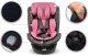 Fotelik samochodowy KinderKraft FOTELIK SAMOCHODOWY rotacyjny LEONARDO 360 różowo-szary 40-150 CM R129 ISOFIX 7