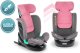 Fotelik samochodowy KinderKraft FOTELIK SAMOCHODOWY rotacyjny LEONARDO 360 różowo-szary 40-150 CM R129 ISOFIX 9