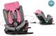 Fotelik samochodowy KinderKraft FOTELIK SAMOCHODOWY rotacyjny LEONARDO 360 różowo-szary 40-150 CM R129 ISOFIX 10