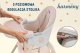 DZIECIĘCE KRZESEŁKO DO KARMIENIA CYNAMONEK 4W1 RÓŻOWE 13