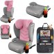 Fotelik samochodowy Cybex FOTELIK SAMOCHODOWY TRAVELLER Szaro-różowy Z ISOFIX KK 1