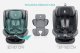 Fotelik samochodowy KinderKraft FOTELIK SAMOCHODOWY obrotowy 360 szaro-czarny 40-150 CM R129 ISOFIX 5