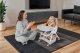 Ecotoys KRZESEŁKO DO KARMIENIAZ FUNKCJĄ BUJACZKA DLA DZIECI 6W1 SKŁADANE SZARE 4