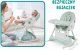 FUN BABY KRZESEŁKO DO KARMIENIA FUNKCJĄ BUJACZKA DLA DZIECI 6W1 SKŁADANE ZIELONE 8