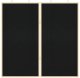 vidaXL Chalkboard: Tablica kredowa Czarny 80 x 1.4 x 80 cm 4