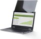 StarTech.com 14-inch 16:10 Laptop Touch Privacy Screen, Flip-Up - Blickschutzfilter fur Notebook - 2-Wege - Klebestreifen, Schiebelaschen, Flexi-Scharniere - 35.6 cm (14") - durchsichtig 3