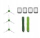 JETtools Zestaw Akcesoria Do Irobot Roomba E5 E6 I7 I6 I5 I4 I3 4x Filtr 5x Szczotka / An567as 1