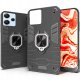 Hello Case ETUI PANCERNE DO XIAOMI REDMI 12 / 5G CZARNE OBUDOWA ARMOR HOLDER RING CASE 1