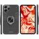 Hello Case ETUI PANCERNE DO XIAOMI REDMI 12 / 5G CZARNE OBUDOWA ARMOR HOLDER RING CASE 2