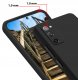 krainaGSM Etui do Samsung S20 FE | Matowe Czarne Silikon Slim + 2 SZTUKI SZKŁO 3