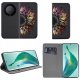 krainaGSM Etui do Honor Magic5 Lite MAGNET WZORY CASE PORTFEL 2