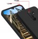 ZESTAW Etui do Xiaomi Redmi 9 | Matowe Czarne Silikon Slim + 2 SZTUKI SZKŁO 4