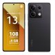 krainaGSM Etui do Xiaomi Redmi Note 13 5G silikonowe MATOWE serce + Szkło ochronne 9H 6