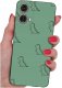 krainaGSM Etui do Motorola Moto G85 5G WZORY SILIKONOWE MATT CASE 1