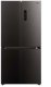 Midea Šaldytuvas | MDRF632FIE28 | Energy efficiency class E | Free standing | Side by side | Height 177.5 cm | No Frost system | Šaldytuvas net capacity 305 L | Šaldiklis net capacity 169 L | Ekranas | 35 dB | Juodas 1