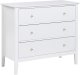 Komoda 3 szuflady ASSISI Biały 1