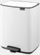 Brabantia Bo Pedal Bin 12L - White 2