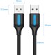Kabel USB Vention USB-A - USB-A 2 m Czarny (COJBH) 2