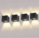Lampa wisząca Lenovo Ledmo 4 sztuki lamp ściennych LED do wewnątrz/na zewnątrz 12W 2700-3000K 1