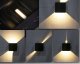 Lampa wisząca Lenovo Ledmo 4 sztuki lamp ściennych LED do wewnątrz/na zewnątrz 12W 2700-3000K 10