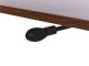 Regulowany stolik pod laptopa 65 x 48 cm ciemne drewno ACADEMIA 3