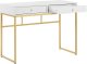 Biurko Beliani Daphne Białe 100 cm x 48 cm 4