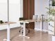 Biurko Beliani Destines Brązowo-Białe 160 cm x 72 cm 3