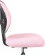 Krzesło biurowe JOYFUL Pastelowy róż 8
