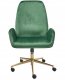 Krzesło biurowe CLARE Welur Zielony 4