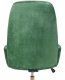 Krzesło biurowe CLARE Welur Zielony 5