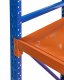 Regał magazynowy FIUGGI Metal 150 cm 60 cm Pomarańczowy 6