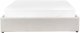 Łóżko z pojemnikiem DINAN 140 x 200 cm Jasnobeżowy 6
