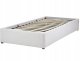 Łóżko z pojemnikiem DINAN 90 x 200 cm Jasnoszary 4