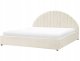 Łóżko z pojemnikiem Boucle CHADENET 180 x 200 cm Złamana biel 4