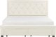 Łóżko z szufladami Welur LIEVIN 180 x 200 cm Kremowy 7