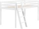 Łóżko na antresoli Drewno sosnowe ASCOUX 90 x 200 cm Biały 4