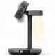 Ładowarka Prestigio Charging station Energea MagArctic Stand 4in1 Qi2 with cooling and cable graphite 2