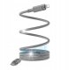 Kabel USB Pan i Pani Gadżet USB-C - USB-C 1 m Szary (CA172C) 4