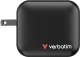 Ładowarka sieciowa Verbatim Mini GaN 100W 2xUSB-C PD/1x USB-A QC czarny 32230 3