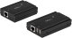 Stacja/replikator StarTech .com 4 Port USB 2.0 Extender-Hub przez pojedynczy kabel CAT5e/CAT6 Ethernet (RJ45) - 100 m - USB Extender Hub Adapter - obudowa metalowa - Zewnętrzne zasilanie - 480 Mbit/s (USB2004EXT100) - Rozszerzenie USB - USB 2.0 - przez CA 1
