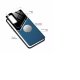 Mocco Lens Leather Back Case for Samsung Galaxy S21 Plus Blue 2