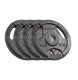 Obciążenie żeliwne olimpijskie zestaw 4x5kg, otwór 51mm, talerz z uchwytami, REBEL ACTIVE 1