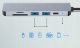 HUB USB Adapter 6w1 HUB USB-C HDMI SD 4K Macbook M1 AIR 7