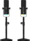 MOZOS GM-ONE CZARNY MIKROFON DYNAMICZNY USB XLR RGB LED 19