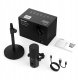 MOZOS GM-ONE CZARNY MIKROFON DYNAMICZNY USB XLR RGB LED 25