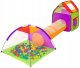 Ender NAMIOT ZESTAW 3W1 DOMEK TUNEL DLA DZIECI DO ZABAWY DO OGRODU TIPI WIGWAM 3