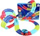 Kolorowy giętki tor 184 ele autko trasa 4m ZA4379 4